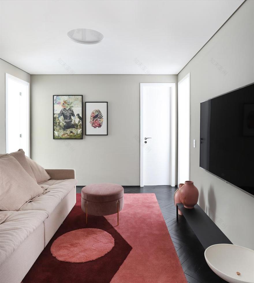 巴西 SP 公寓 | 极简设计,自然采光与通风的完美结合-11