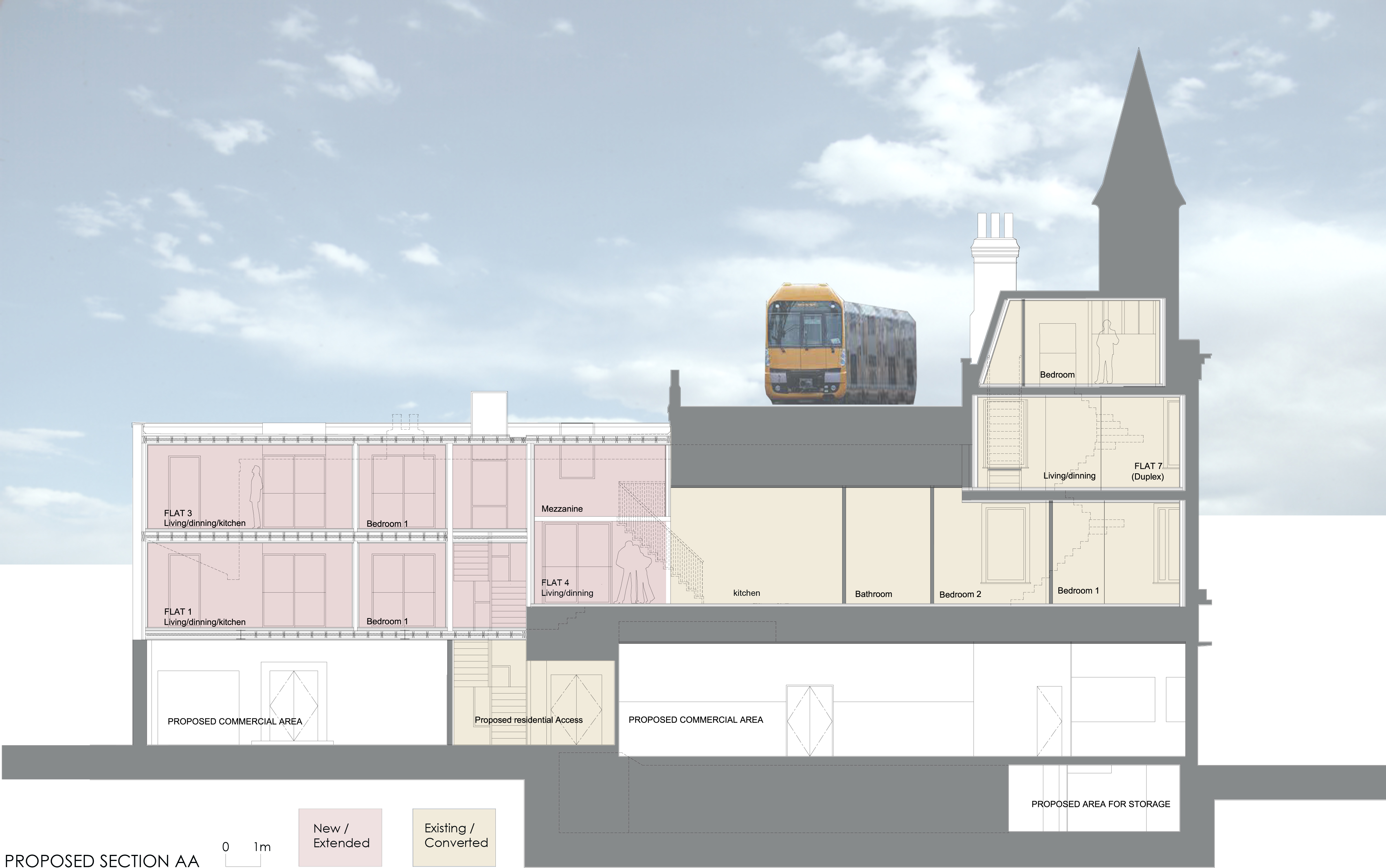 Residential re-development at The Railway Tavern Public House (The Bradys) | Milan Babic Architects Ltd-29