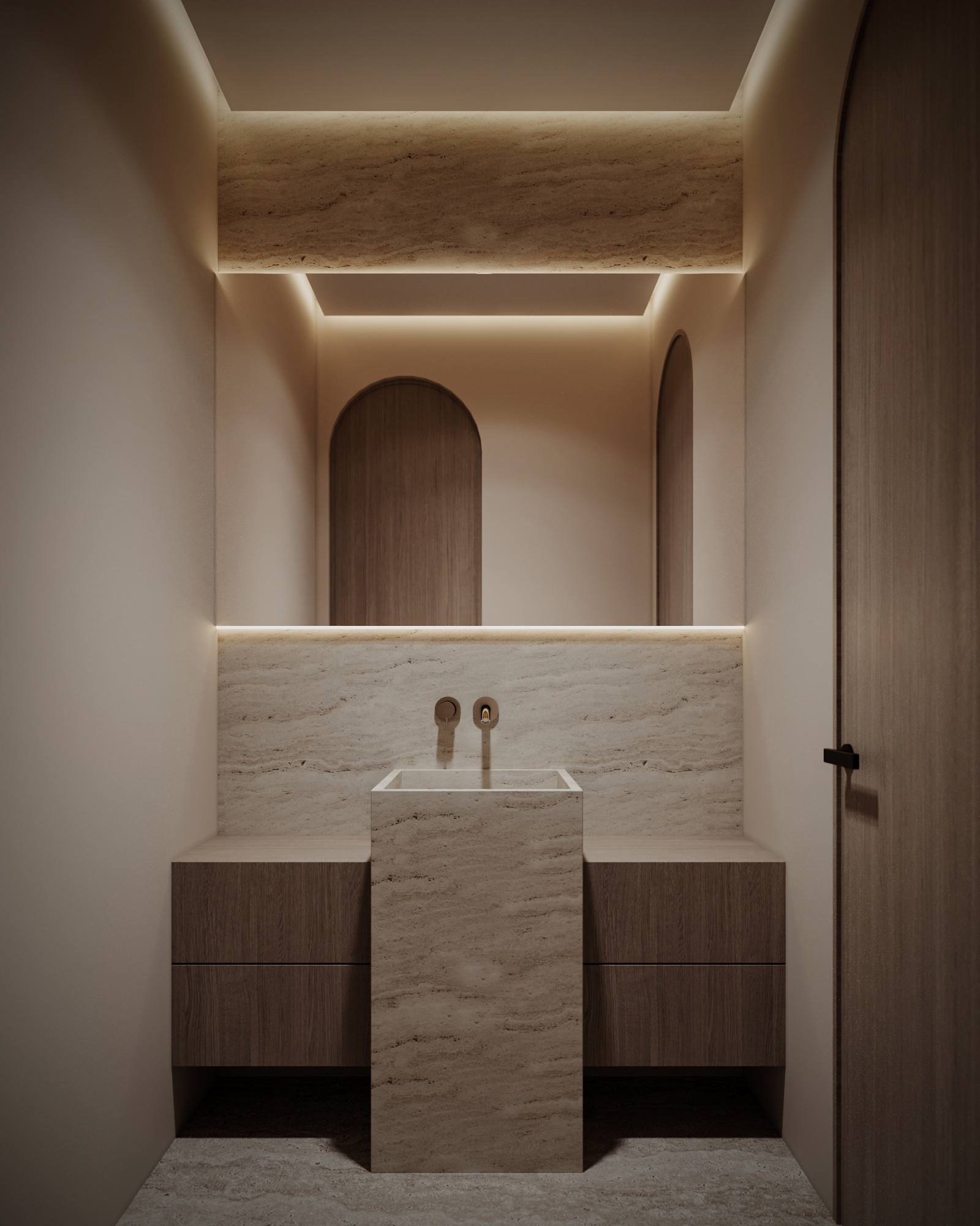 现代有机美容院丨沙特阿拉伯塔布克丨RAWABI DESIGN-40