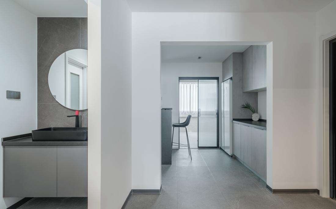 现代工业风全屋收纳设计-39