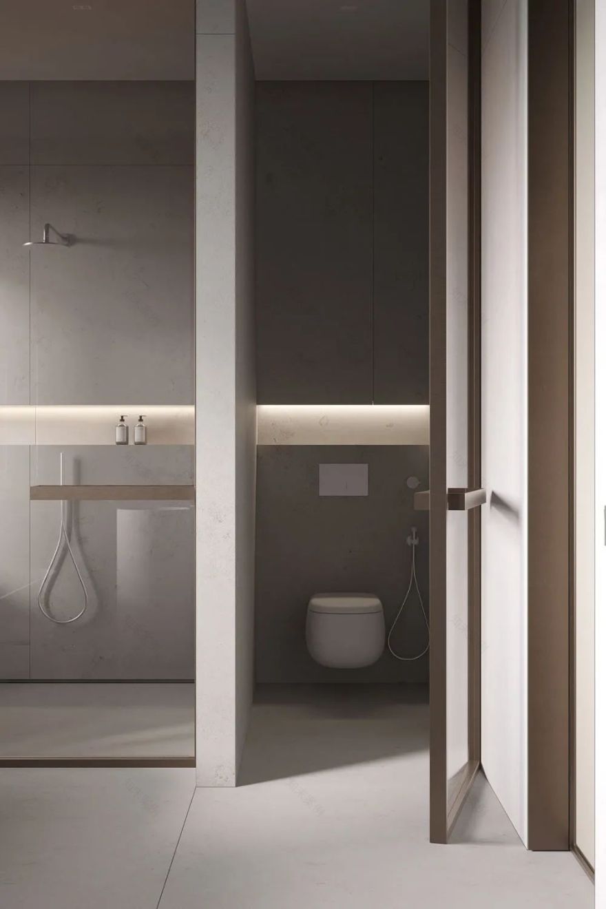 盐系简约,静美!灰白木色打造宁静家居空间丨星艺装饰广州总部-71