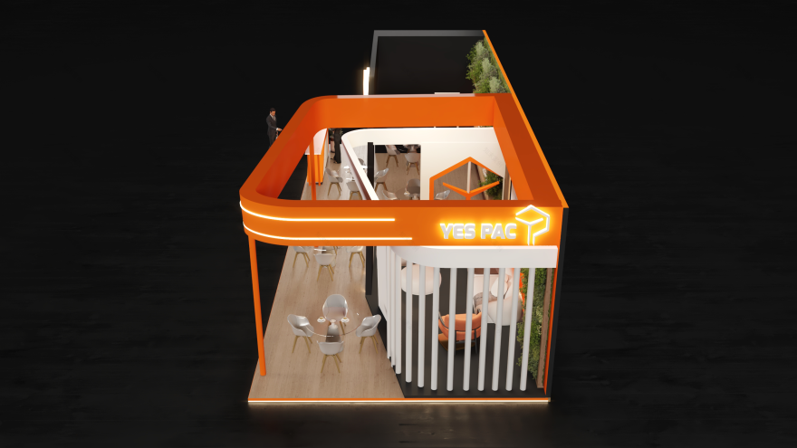 YESPAC BOOTH DESIGN(YES PAC展位设计)丨Yostena Akmal Fadel-25
