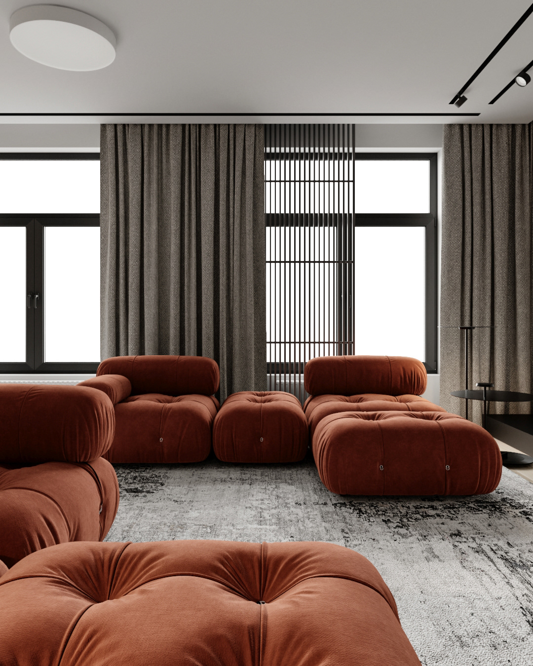 多彩现代简约，开放式空间设计！-5