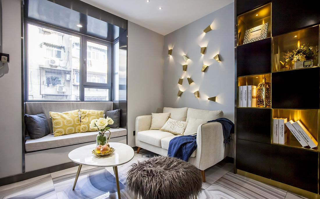 6000 元老宅逆袭，36 平米蜗居变轻奢美居-39