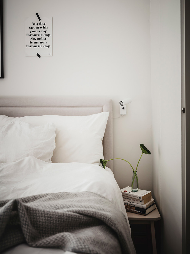 瑞典明亮通风公寓，极简北欧风诠释空间故事-22