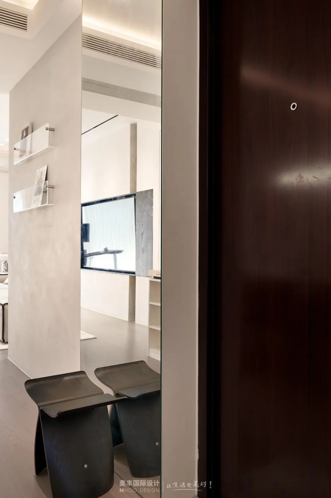 MHOO|钱江蓝湾88㎡现代风：释放无限，倦意可融-16