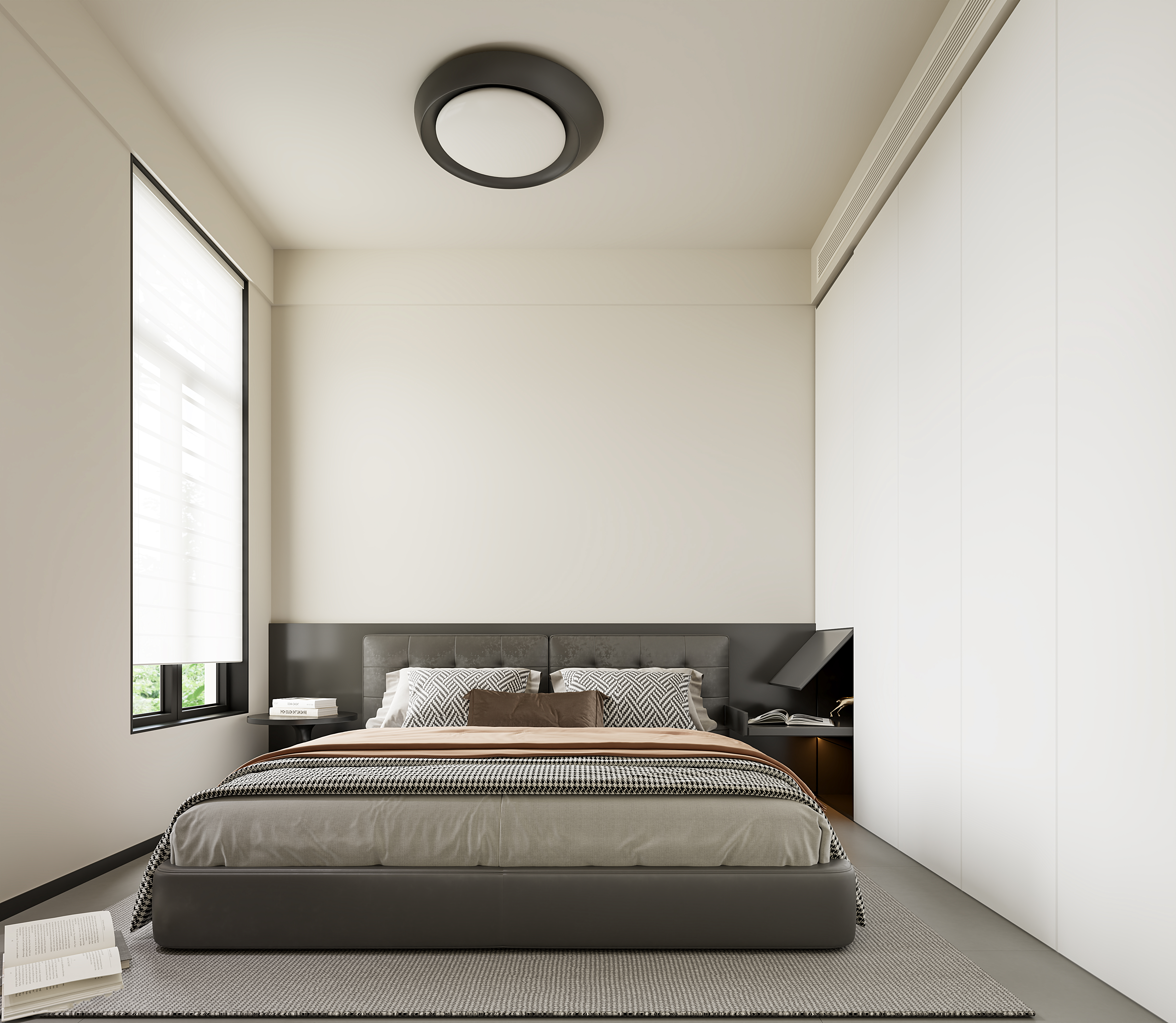 现代极简：以中性色为基底，融入自然柔和的暖色调-5