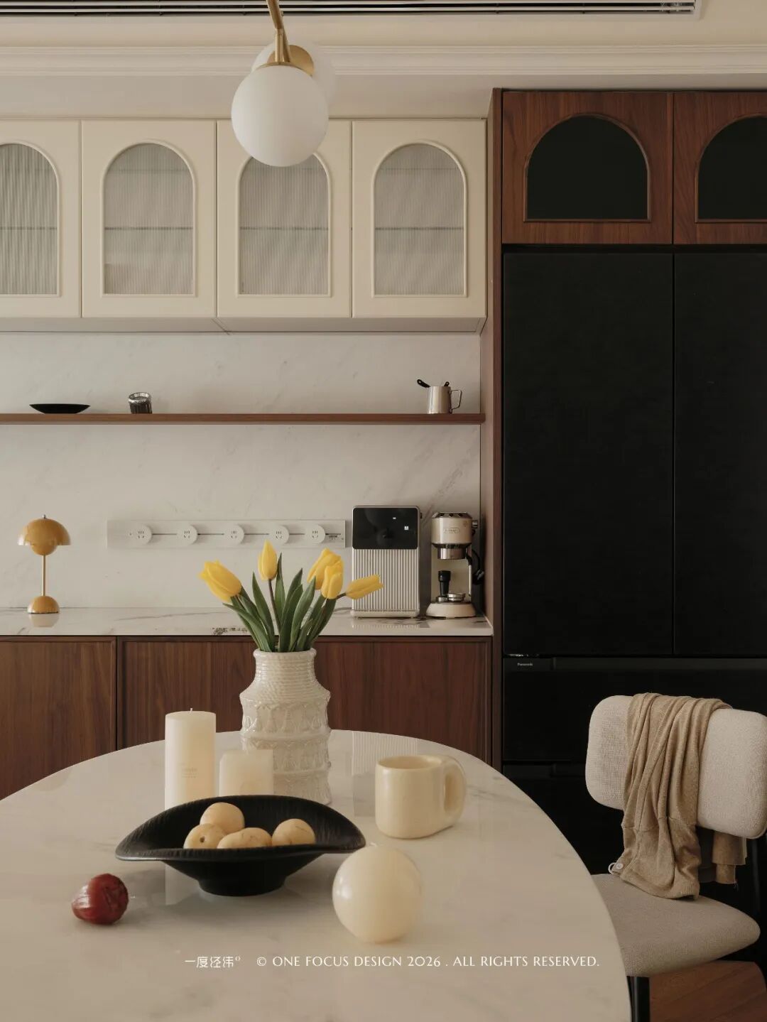 生活家° 轻法式与中古风相融居所改造等多个项目丨One Focus Design 一度经纬°-25