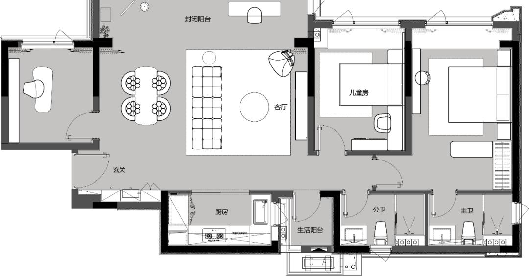 成都中海天府里天际二期样板间设计丨中国成都丨北京山禾金缘艺术设计股份有限公司-91