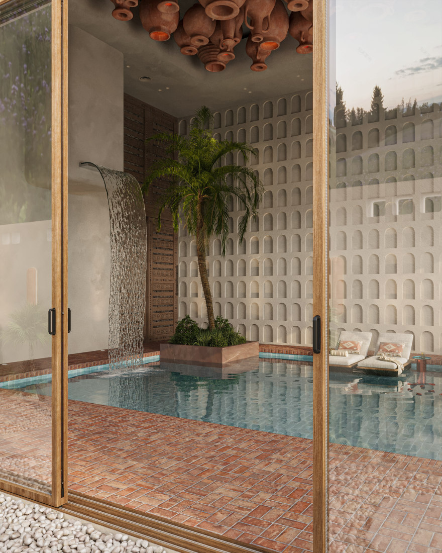 ABHA HOTEL POOL(ABHA酒店泳池)丨沙特阿拉伯丨SHI studio-19