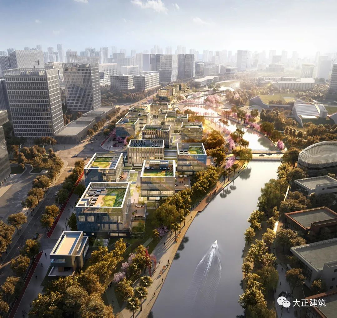 AI未来街区 · 穿街引园的生态创新设计丨中国上海丨Dplus studio大正建筑-2