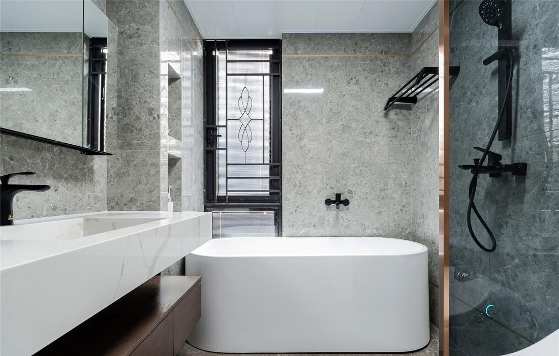 120㎡老气精装房掰成时髦精致轻奢风-68