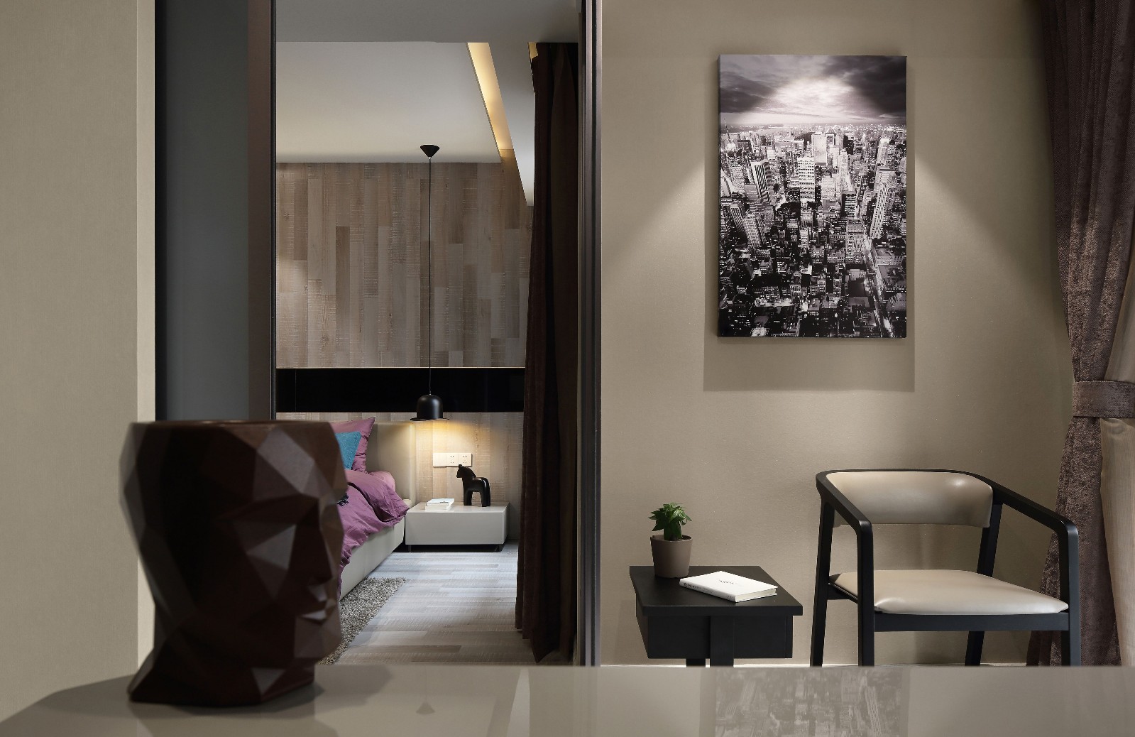 南京 200㎡现代简约跃层住宅 | 简约而不简单-3