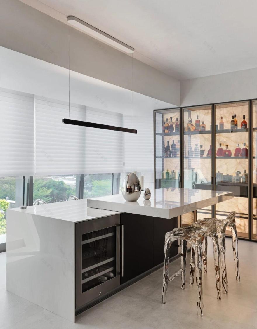 尚东·柏悦府1400㎡顶层复式丨中国广州丨WEIGUAN.DESIGN卫观设计-27