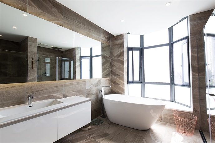 绿色下的安然——复式住宅改造  GDA观在设计-13