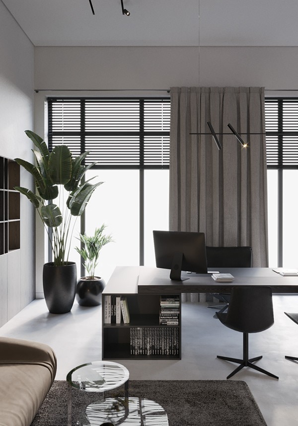 木质简约风办公空间设计-6