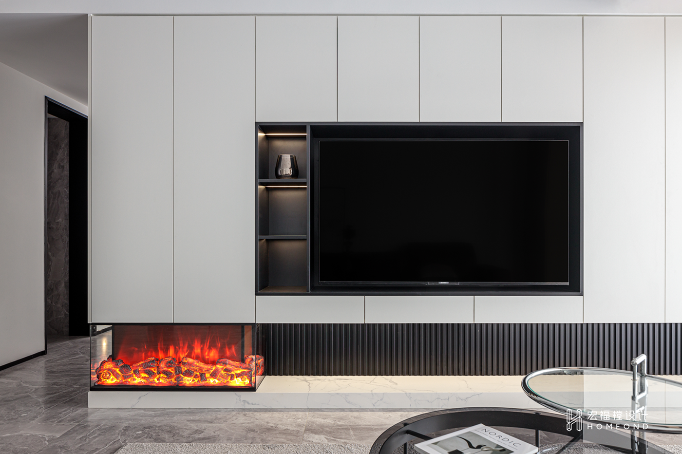 植觉 · 成都东湖长岛现代风格住宅设计丨中国成都丨成都宏福樘设计-33