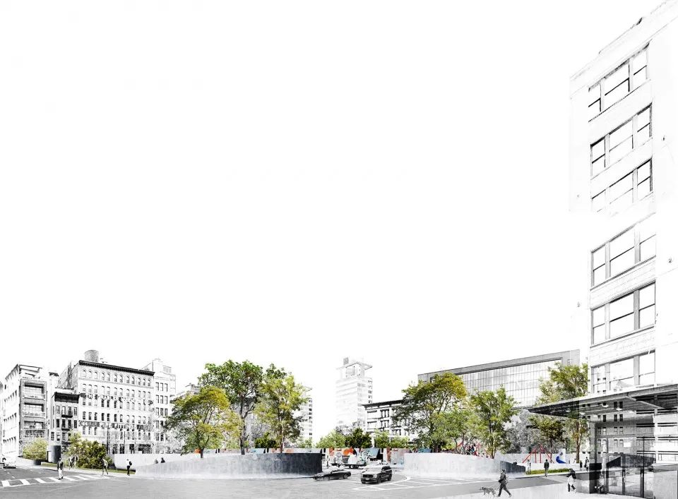 纽约圣约翰公园改造丨美国纽约市丨Ballman Khapalova-16