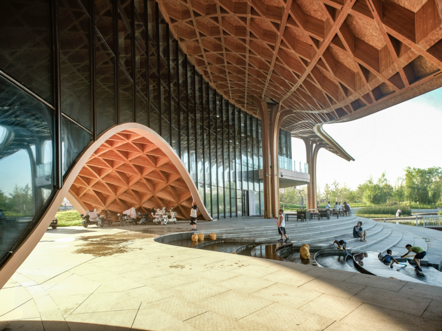 定州丝路友谊园滨水餐厅丨中国河北丨清华大学建筑设计研究院有限公司,广州博厦建筑设计研究院有限公司-26