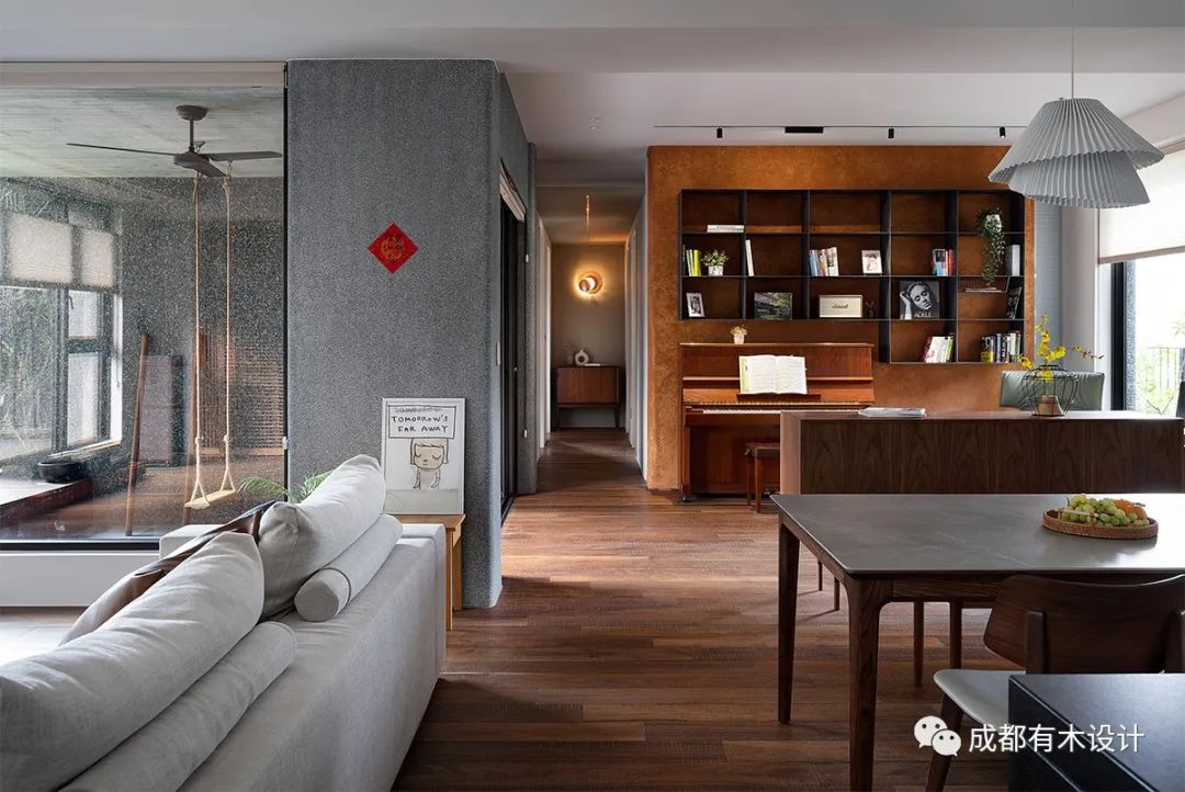 现代原木感混搭居所丨大墨-89