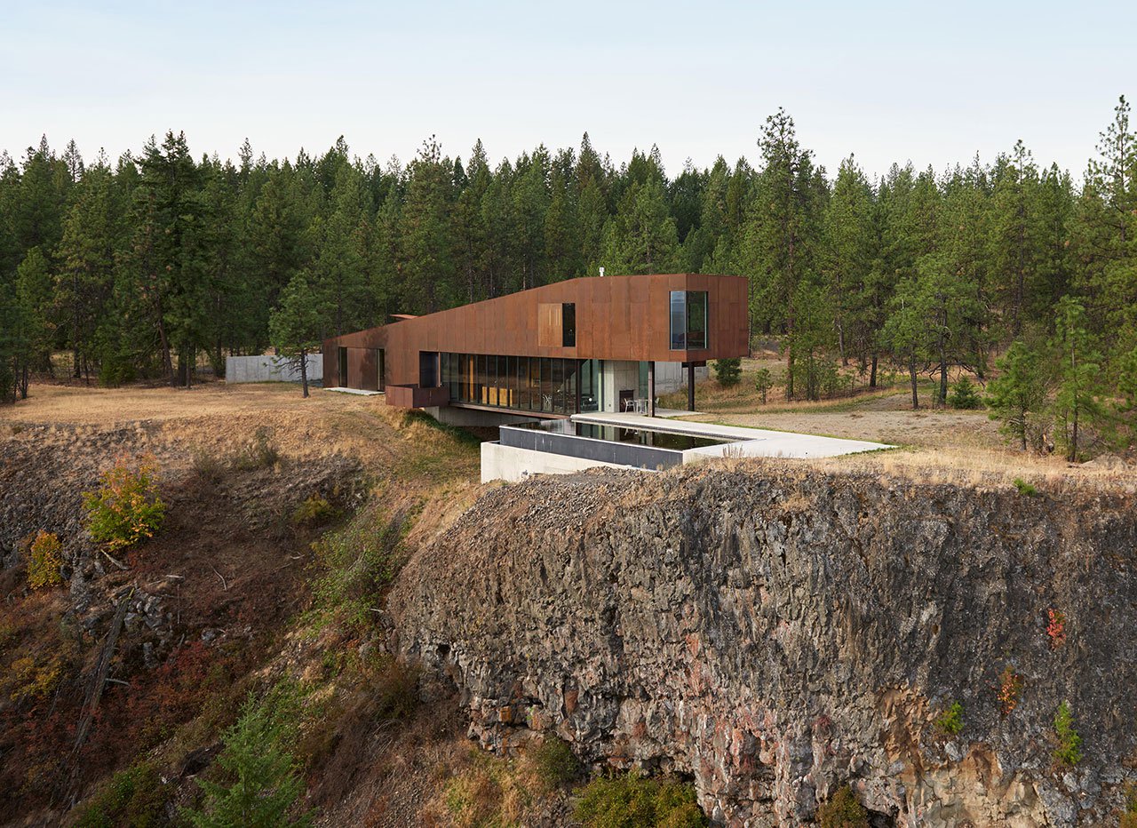 Artful Natural Living at Rimrock, a Private Home in Washington by Olson Kundig Architects-26