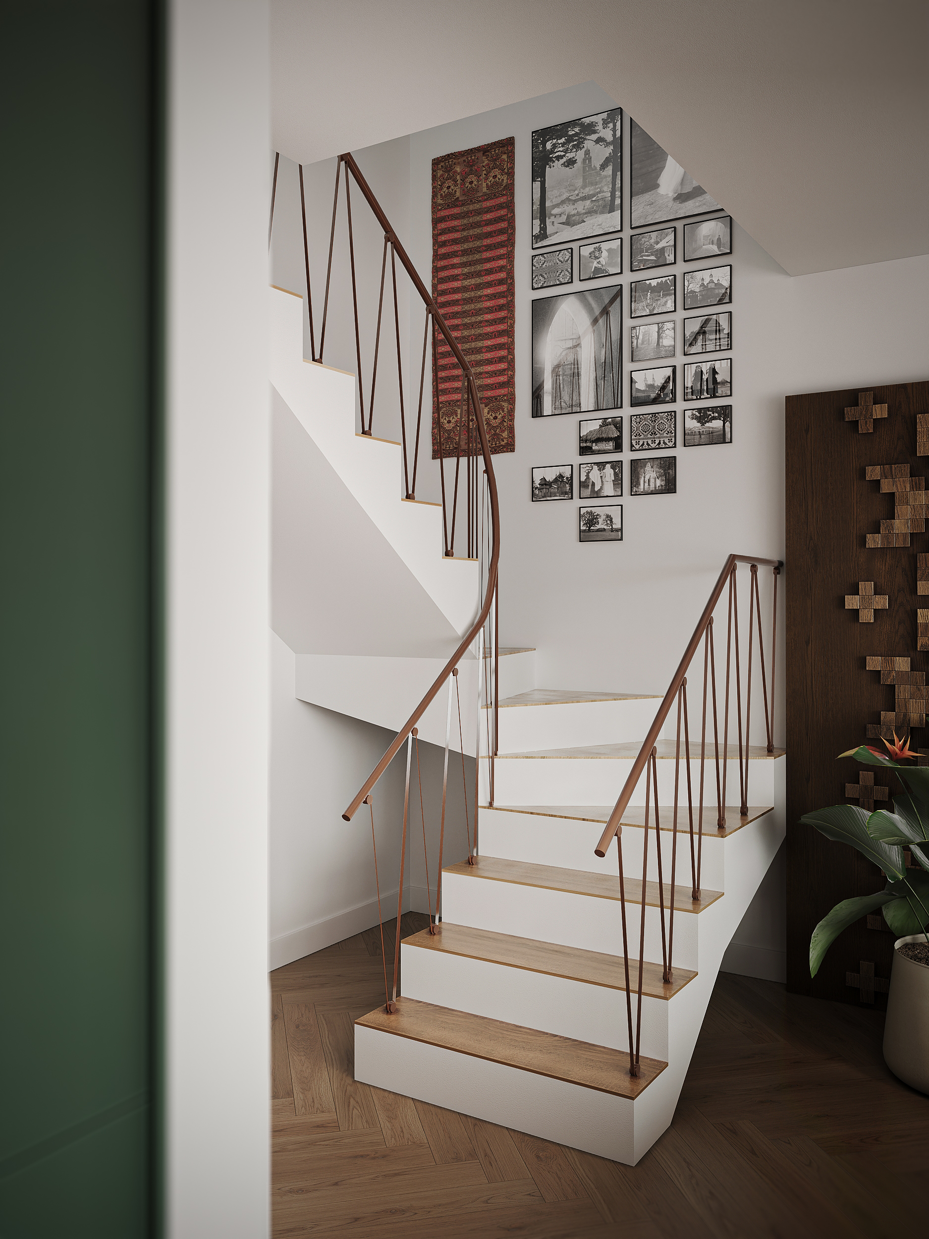 当代白俄罗斯风格室内设计丨波兰华沙丨Hanna Kaspiarovich-18