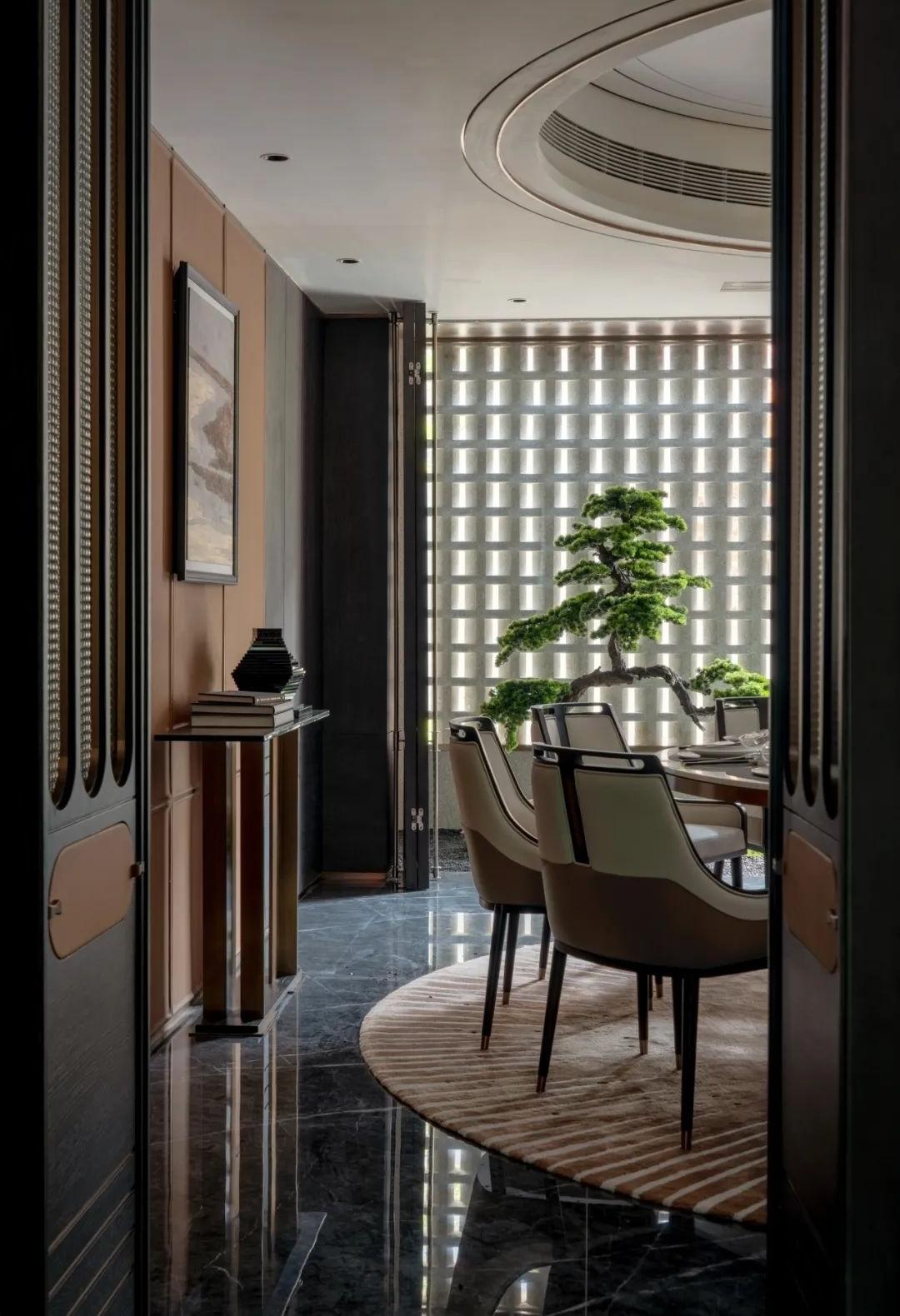 湖南深业·麓溪云境私宴厅+样板间丨中国长沙丨H DESIGN 设计团队(深圳市旋木尚艺装饰工程有限公司)-29