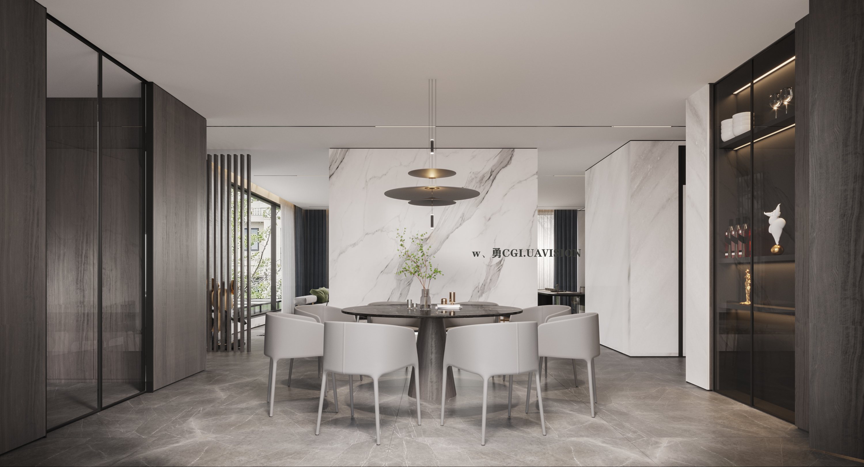 现代风格家居设计，CR 渲染器与 PSCC 的完美结合-7