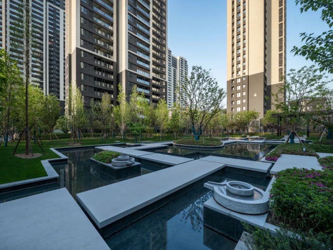   迈丘设计丨郑州永威城书香庭大区 景观设计 丨中国郑州-79