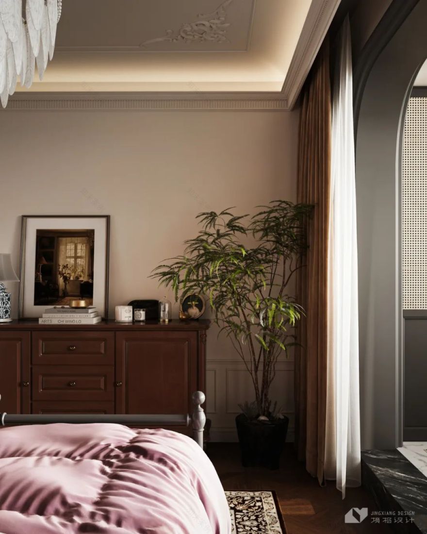 深圳金地翠堤湾法式复古住宅设计丨中国深圳丨深圳境相设计-42