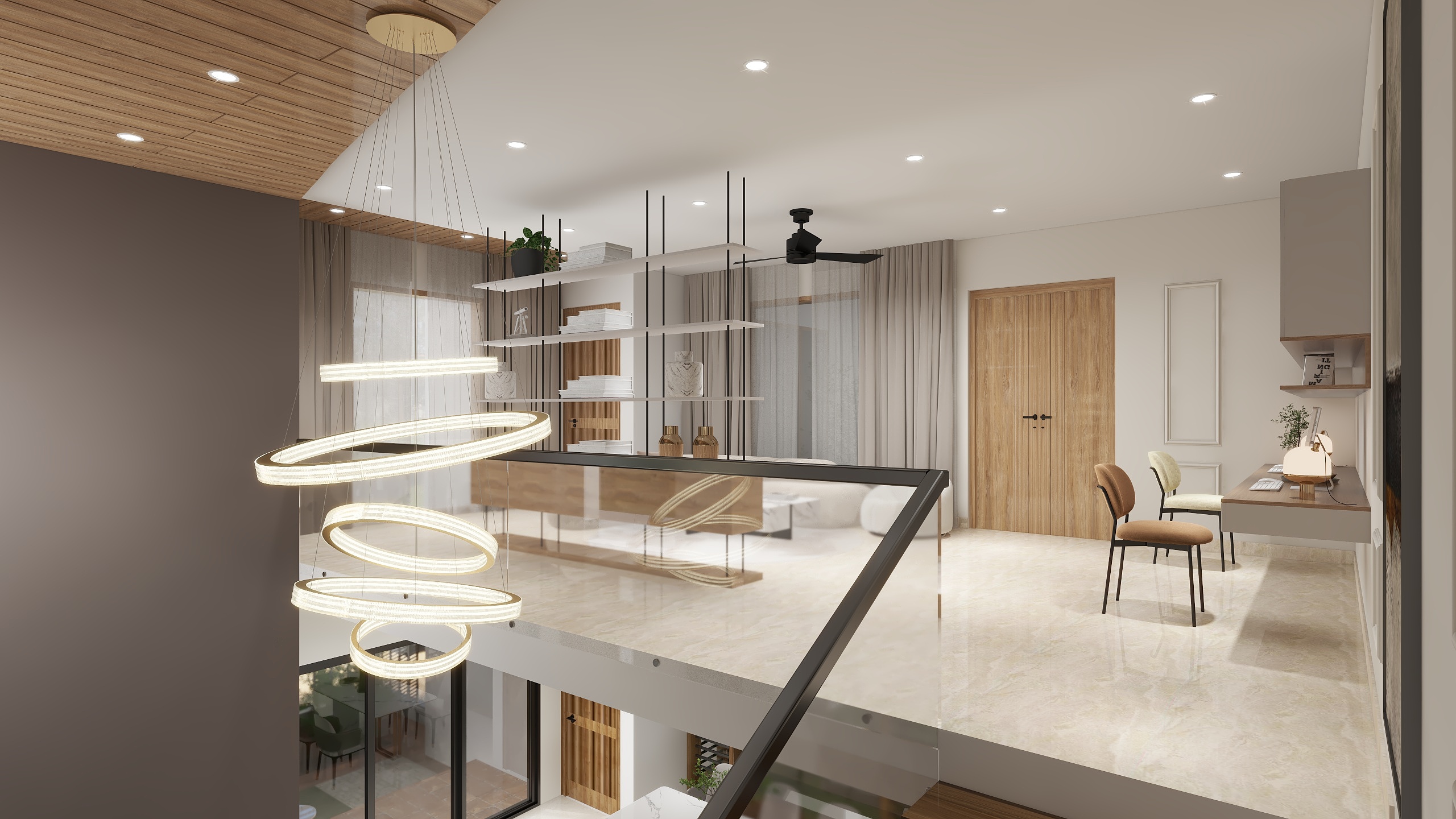 Beyond the Stairs:现代上层生活空间-12