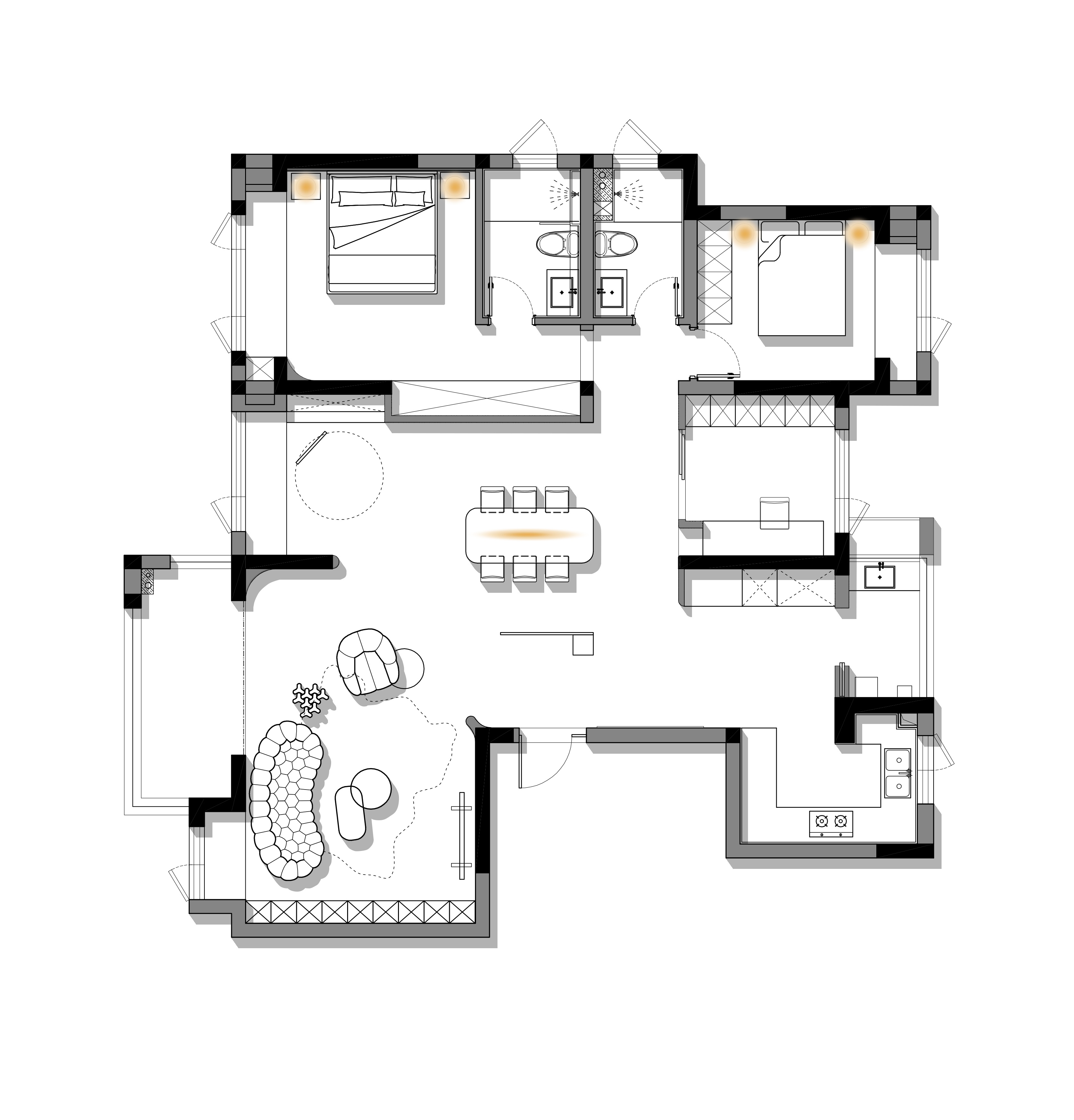 《木栖居》成都150㎡中古混搭 · 实景丨中国成都丨宏福樘设计-45