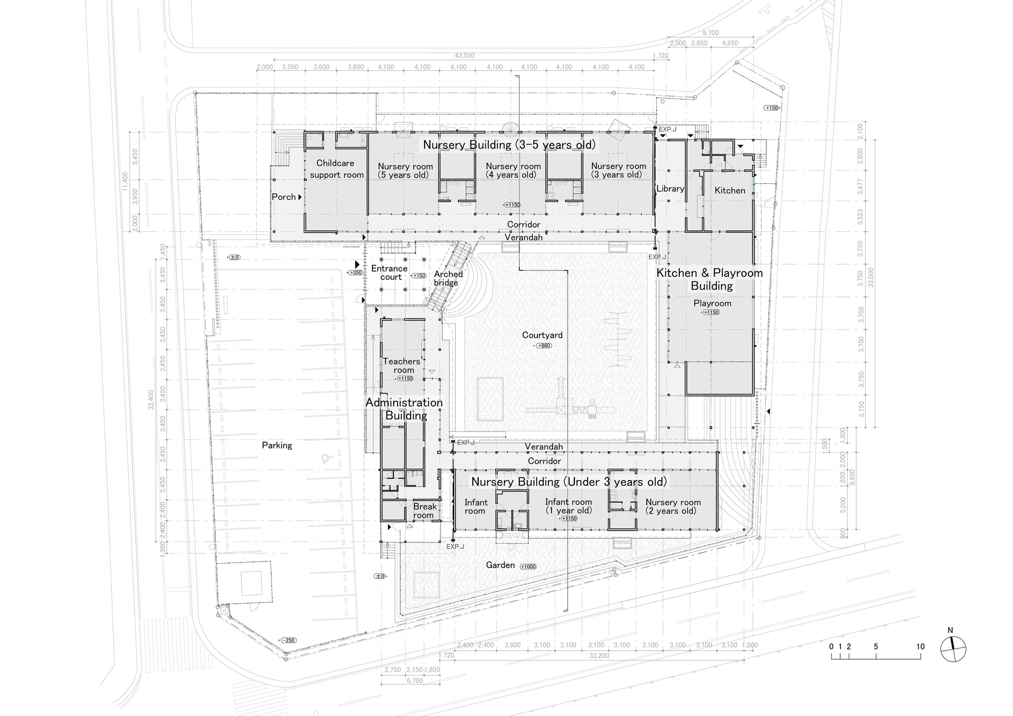 上郡保育园丨日本丨Katsuhiro Miyamoto & Associates-10