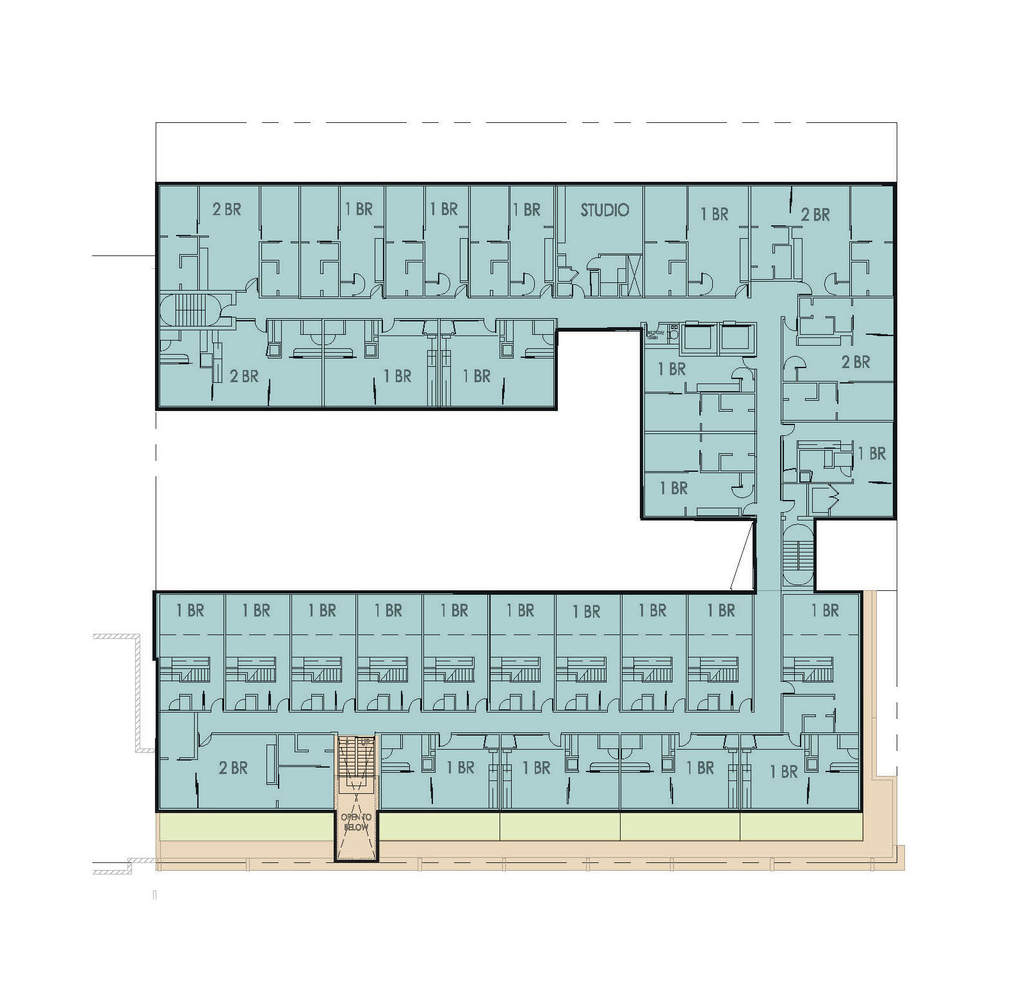 华盛顿百年老建筑转型现代住宅社区-35