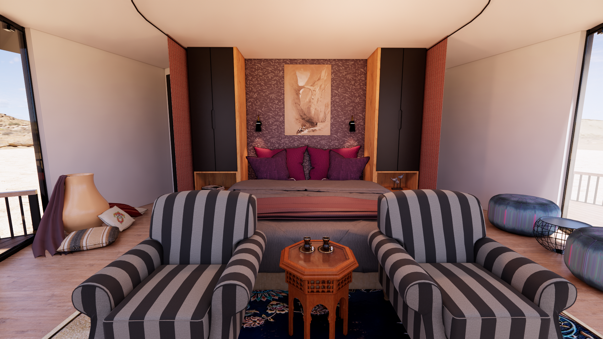 豪华露营舱 测地线圆顶佩特拉-4