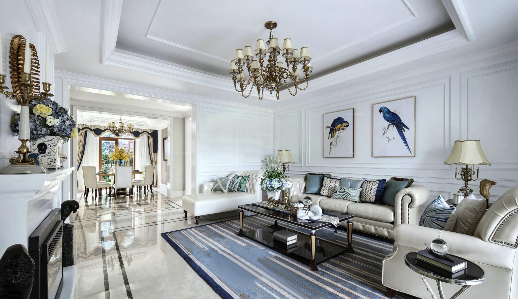 星翰设计  法式新贵浪漫满屋（全）-29