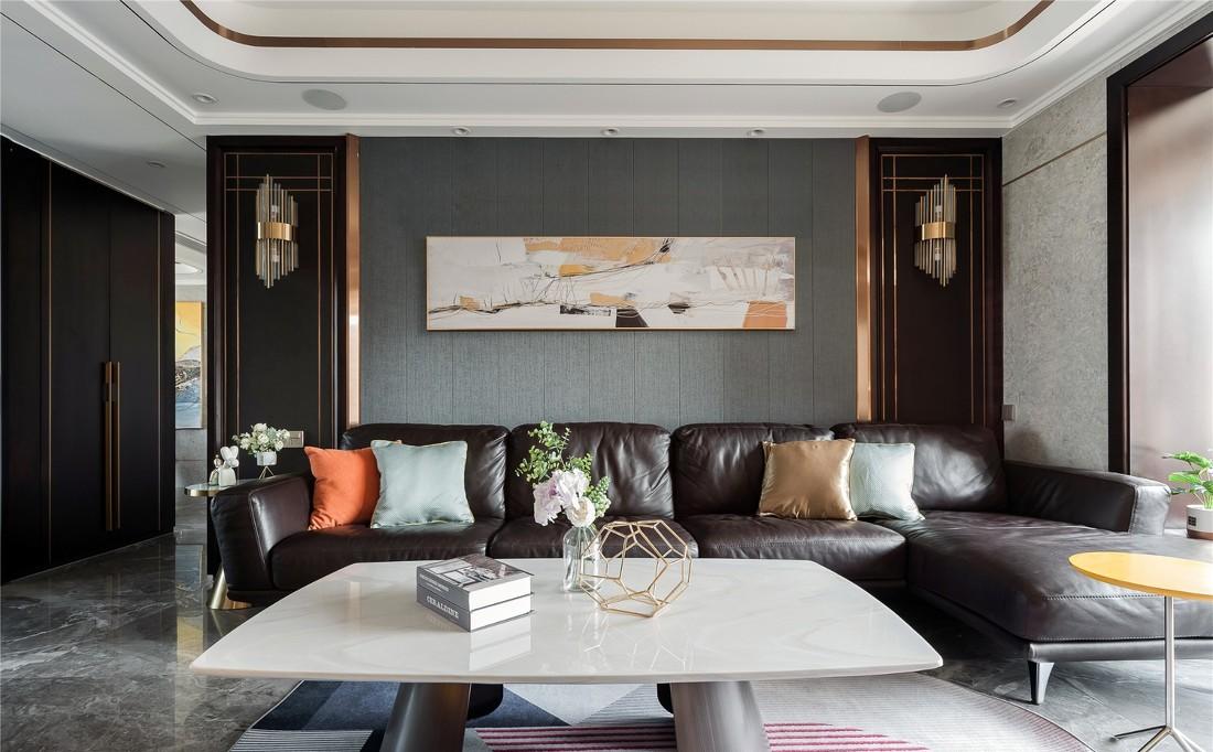 120㎡老气精装房掰成时髦精致轻奢风-28