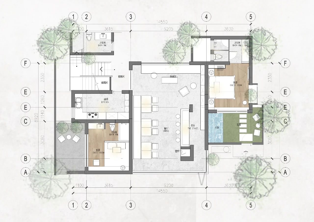 九溪云中溪民宿丨中国杭州丨杭州时上建筑空间设计事务所-73