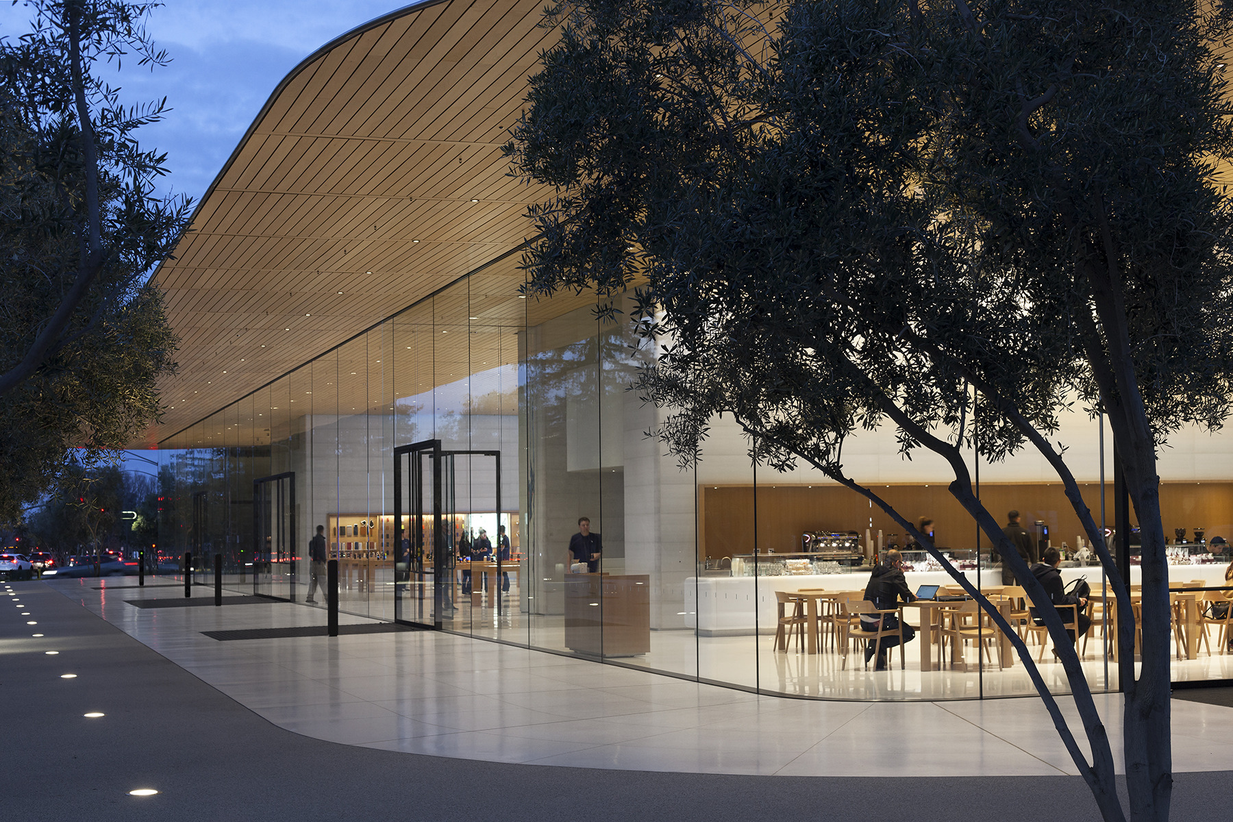 苹果公园游客中心-20