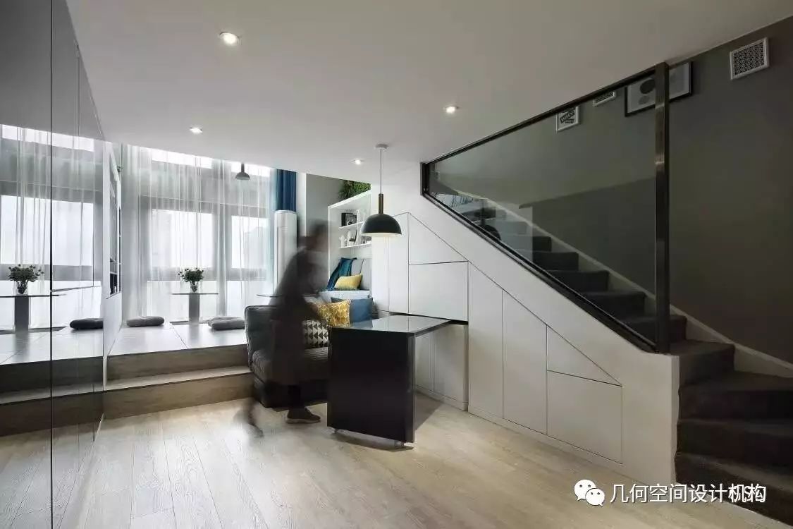 【几何空间设计作品】 SOHO、loft智能魔变微空间，“郑”尚潮流设计看这里-46