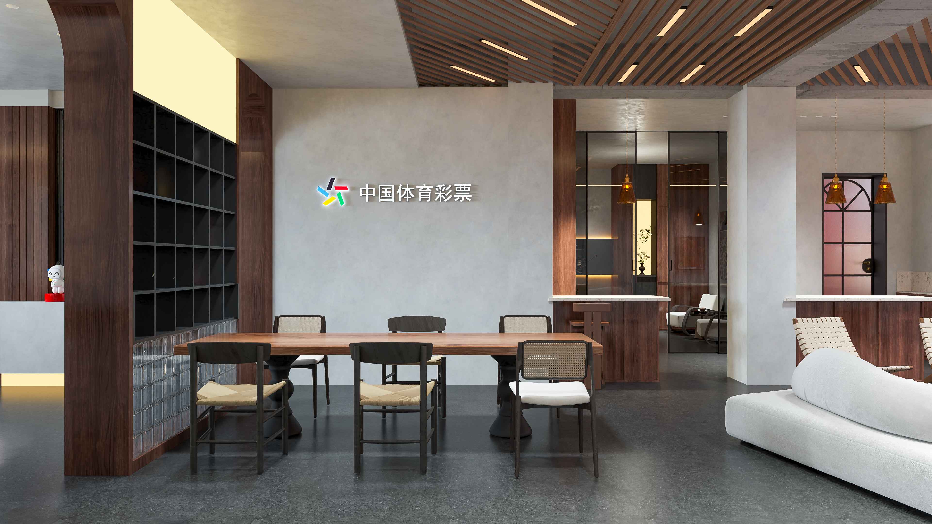 郑州潮流化的彩票店设计-5