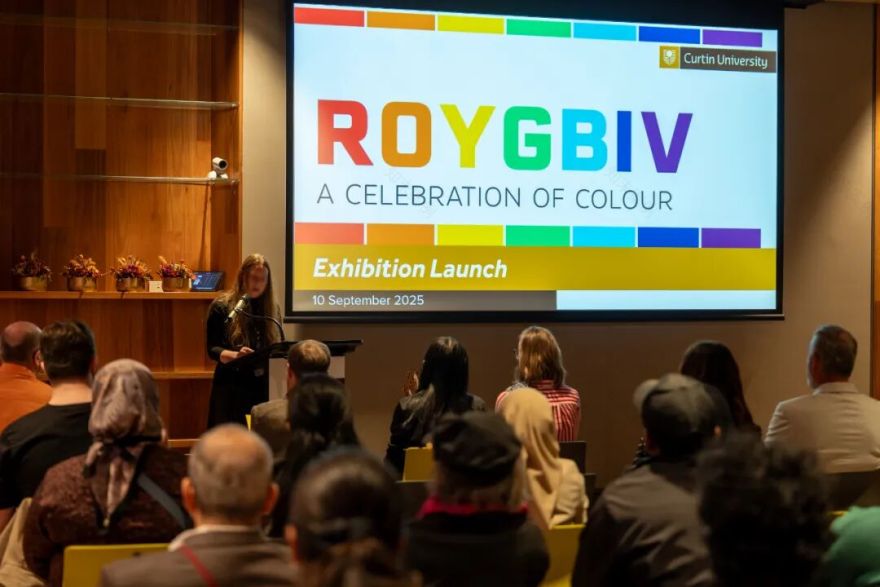 展览|天桥胡同院落有机更新作品,受邀参加科廷大学ROYGBIV:ACelebrationofColour艺术展-0