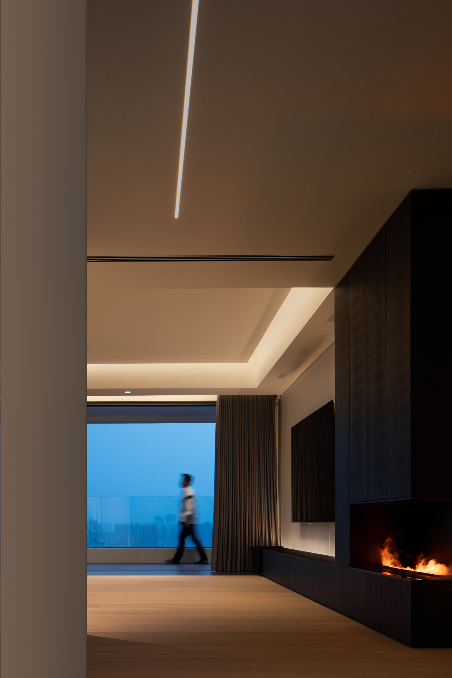 黑与光的对话丨中国广州丨姚国健室内工作室-25