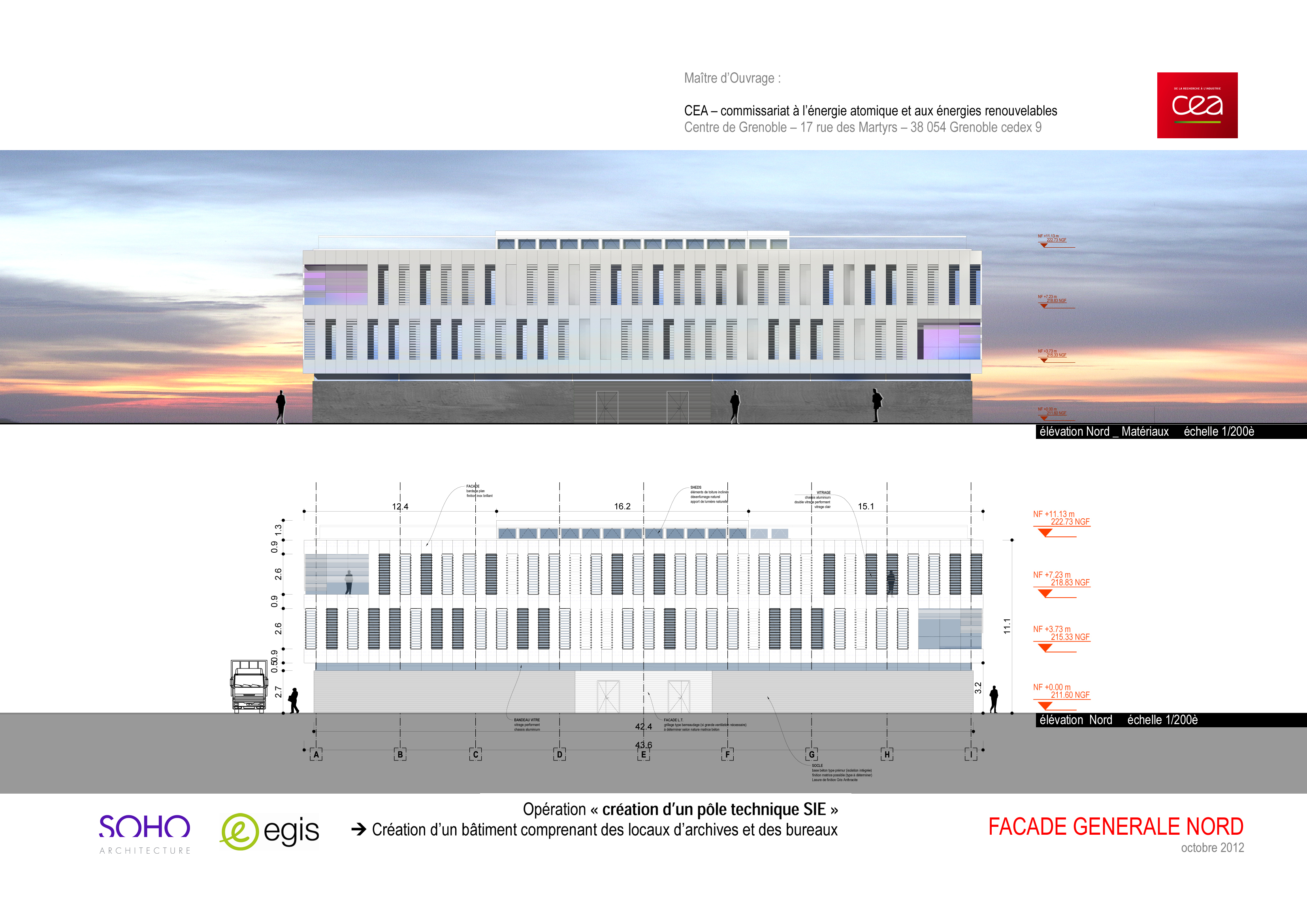 SOHO 建筑 | 格勒诺布尔 CEA 办公空间概念设计-10