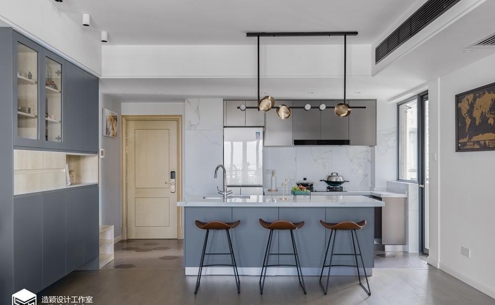 30 年老宅逆袭,59㎡简约灰色空间的层叠魅力-6