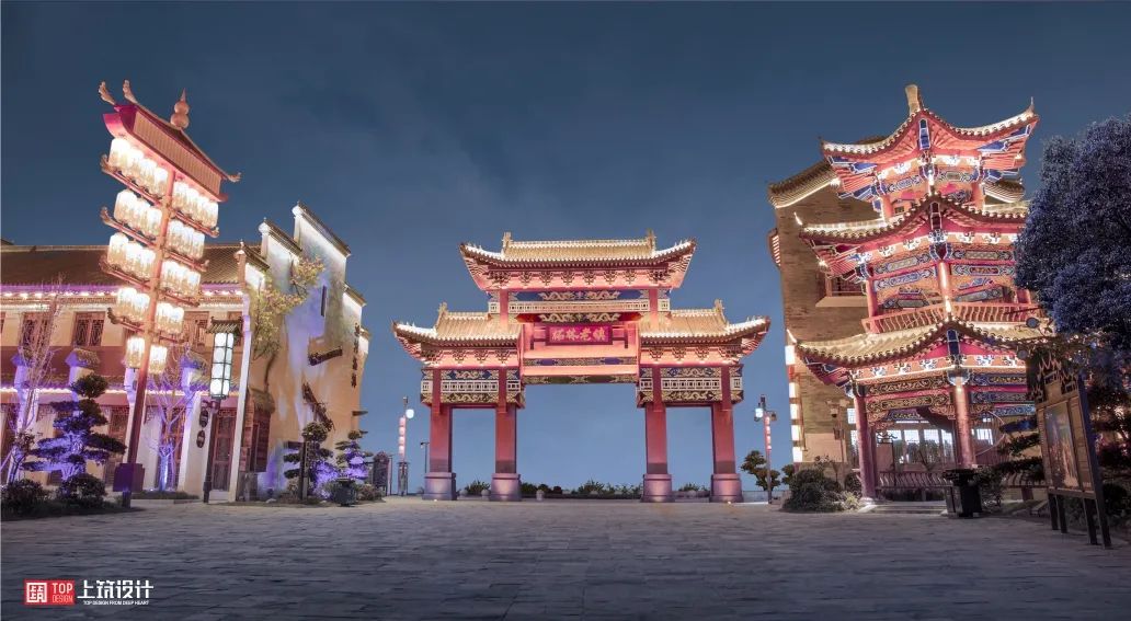 庐山西海柘林老镇美食文创园丨中国九江丨上筑国际照明设计（深圳）有限公司-37