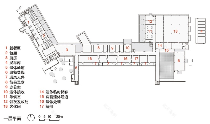 霍山县殡仪馆丨中国安徽丨合肥工业大学设计院(集团)有限公司文化教育建筑研究中心-52