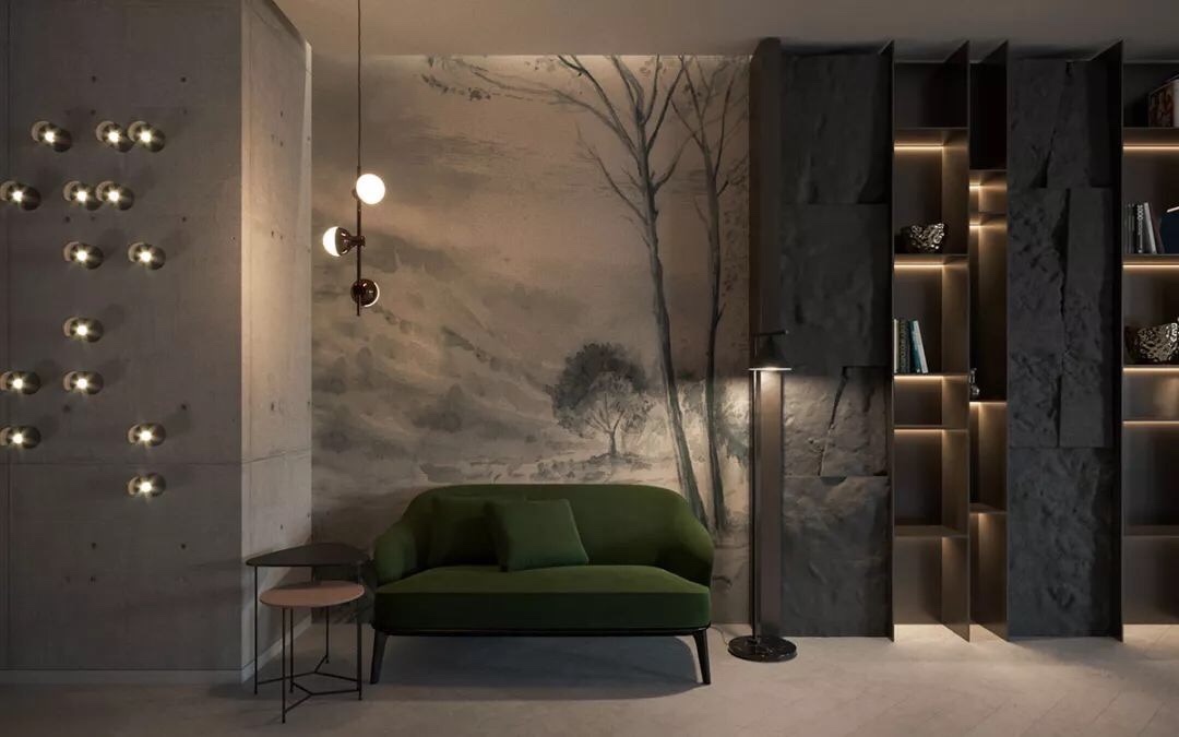 极简黑色家居，打造睿智生活空间-9