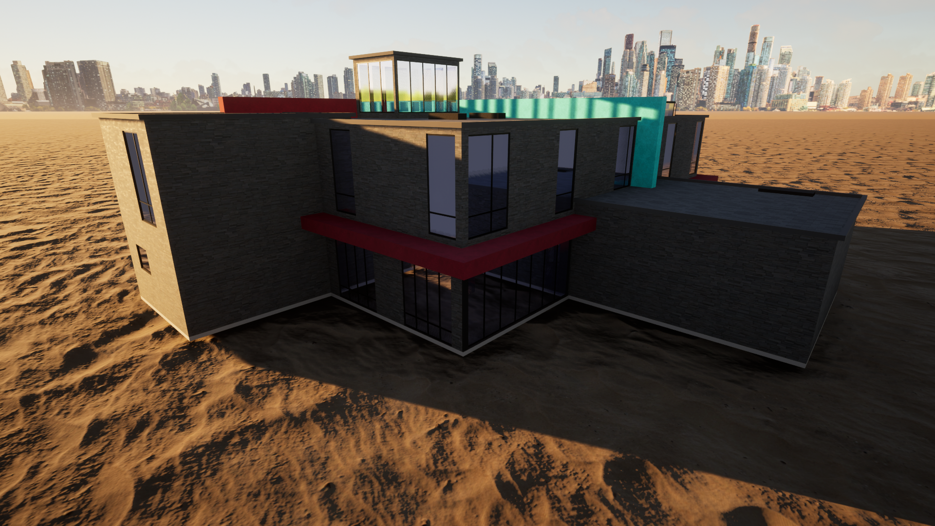 Rectangles and Circles | Modern Villa-4