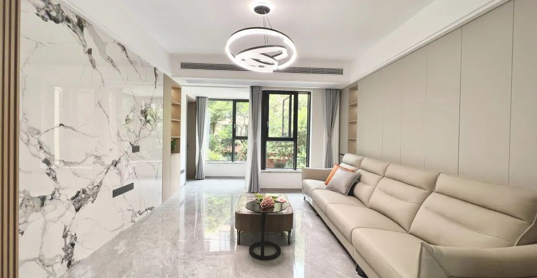 南昌万科四季花城现代简约家居设计丨中国南昌丨丛一楼装饰标准整装-23